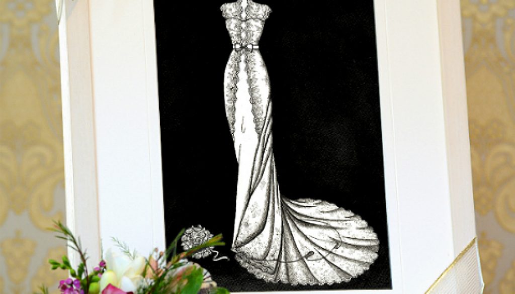 Wedding Dress Illustration
