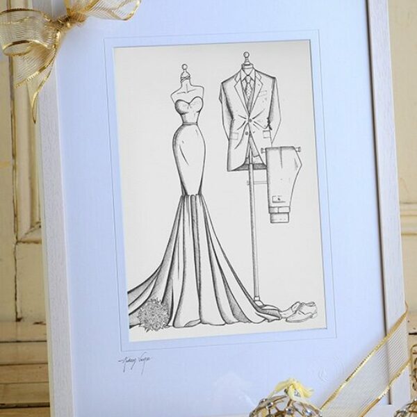 Bride N' Groom Sketch